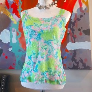 Lilly Pulizter for hanky panky lace camisole